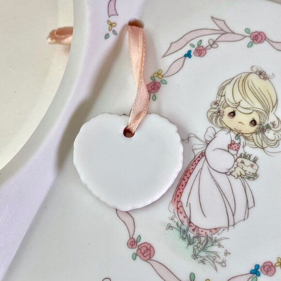 Precious Moments Sweet 16 Growing in Grace Picture Holder w Heart Bookmark 25064 - Picture 7 of 16